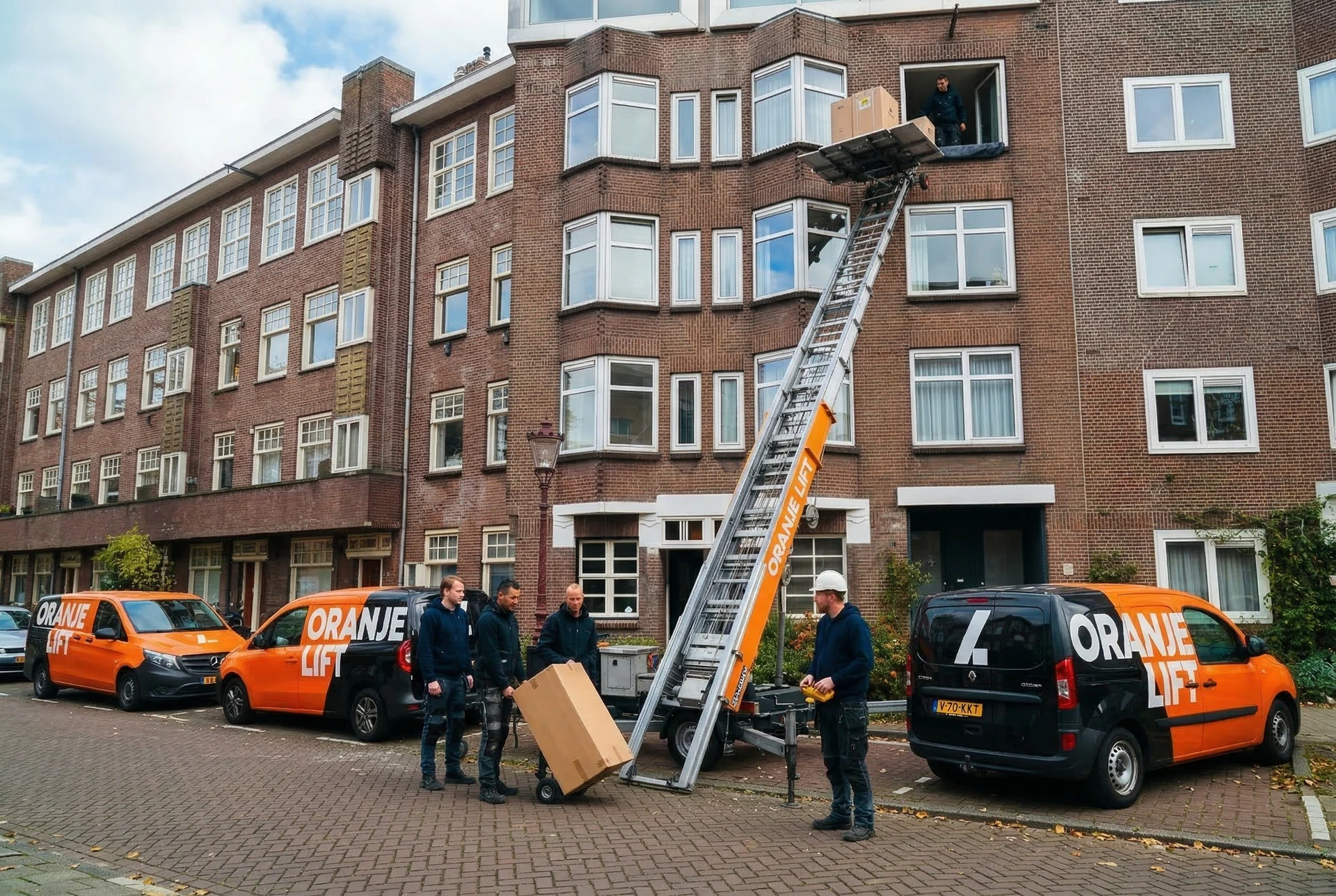 Verhuislift bij hoogbouw Gouda